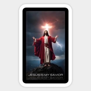 Jesus is my Savior Sticker